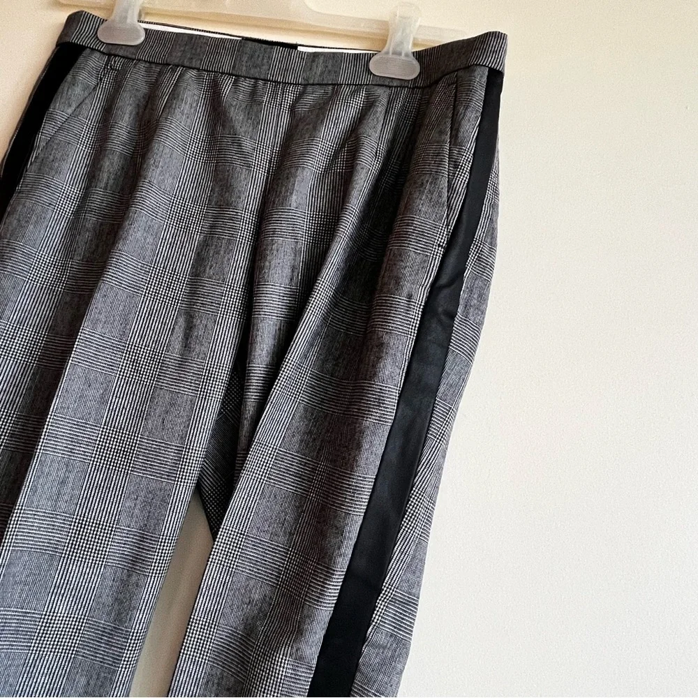**BNWOT** J CREW BLACK AND WHITE HOUNDSTOOTH DRESS PANTS - Picture 7 of 14